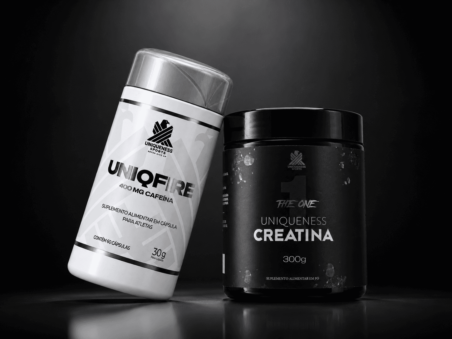 UNIQFIRE e Creatina Uniqueness Sports — The One